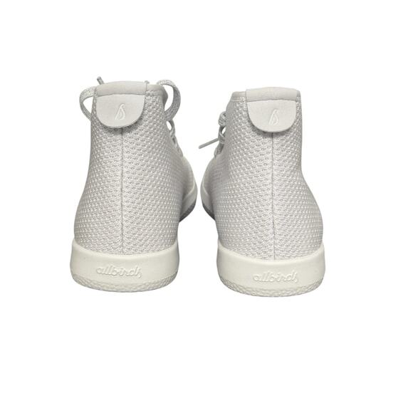 NIB! Allbirds Men\'s Tree Topper High Top Sustainable Sneaker in Chalk - Size 7 main image 4